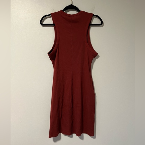 SKIMS Sangria Cotton Rib Tank Dress - Picture 9 of 10